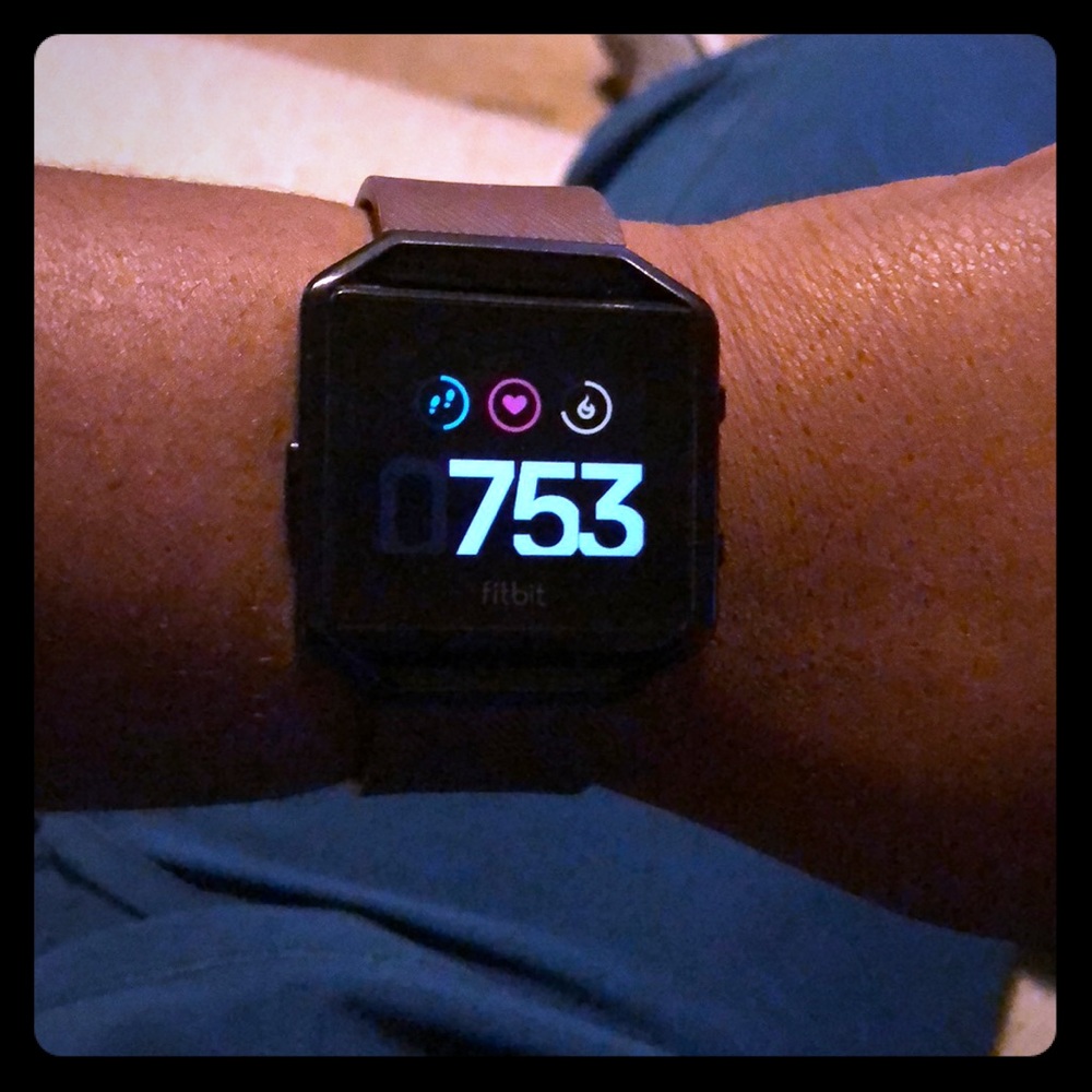 Fitbit Blaze.
